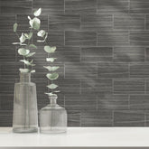 Grey Composite Wood Wallpaper  for Wall Decoration